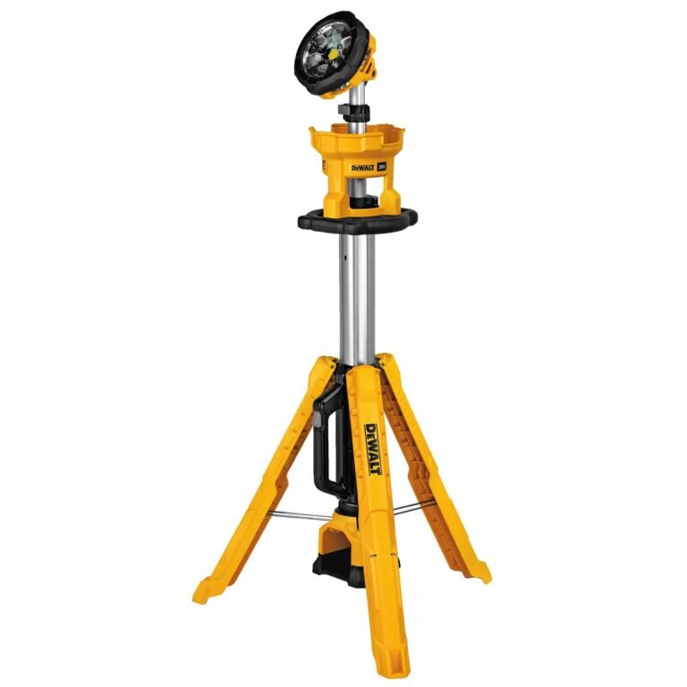 DeWalt DCL079B 20V Max Cordless 3,000-Lumen Tripod Light, Tool Only