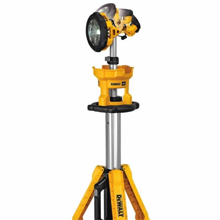 DeWalt DCL079B 20V Max Cordless 3,000-Lumen Tripod Light, Tool Only