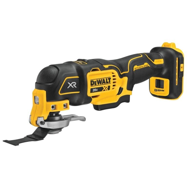 DeWalt DCS356B 20V MAX XR Brushless Cordless 3-Speed Oscillating Multi-Tool, Tool Only