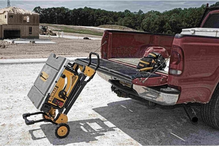 Dewalt DWE7491RS Corded 10″ Tablesaw With Wheeled Stand