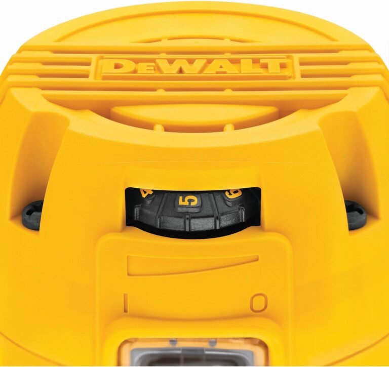 DeWalt DWP611 Corded 1.25 HP MAX Torque Variable Speed Compact Router with LED’s
