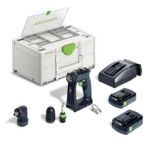 Festool 576889 CXS 18 HPC 4.0Ah I-Set Cordless Drill Kit