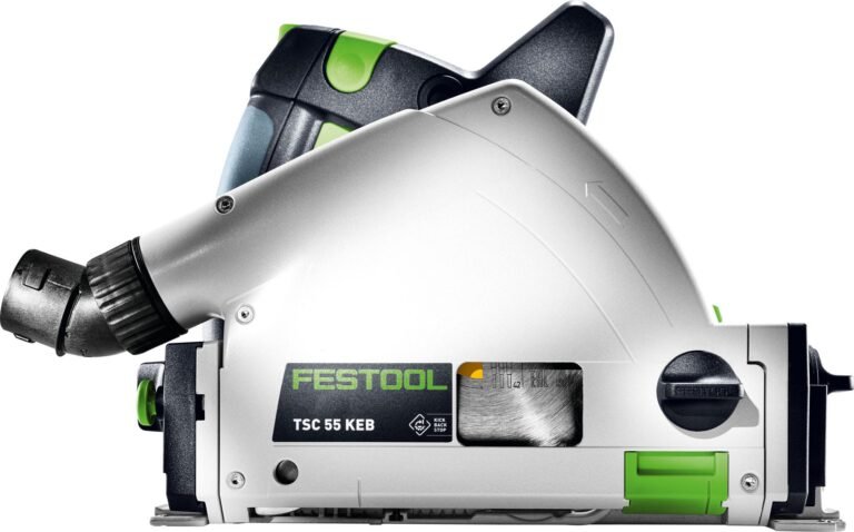 Festool 577677 TSC 55 K Cordless Track Saw 5.0Ah Kit with Kickback Stop