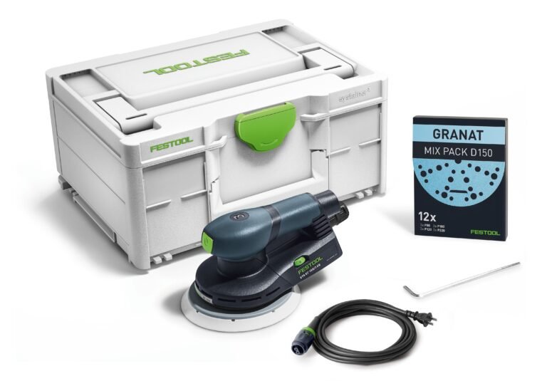 Festool 576326 ETS EC 150/3 EQ 150mm (6″) Compact Brushless Finish Sander w/ Systainer3