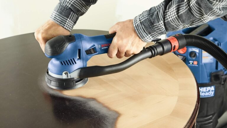 Bosch GET65-5N Corded Dual Speed Multi-Mode 5″ Random Orbit Sander w/ Turbo Mode
