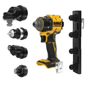 DeWALT DCD803B ATOMIC 20V MAX 5-in-1 Brushless Cordless Multi-Head Drill/Driver, Tool Only