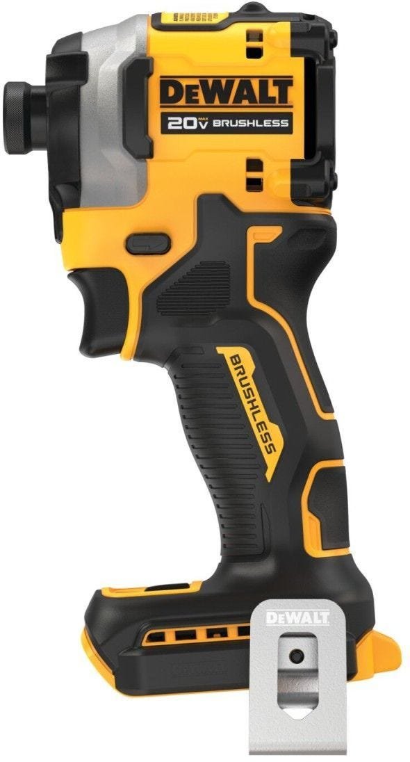 DeWALT DCF850B ATOMIC 20V MAX* 1/4 -in. Brushless Cordless 3-Speed Impact Driver, Tool Only