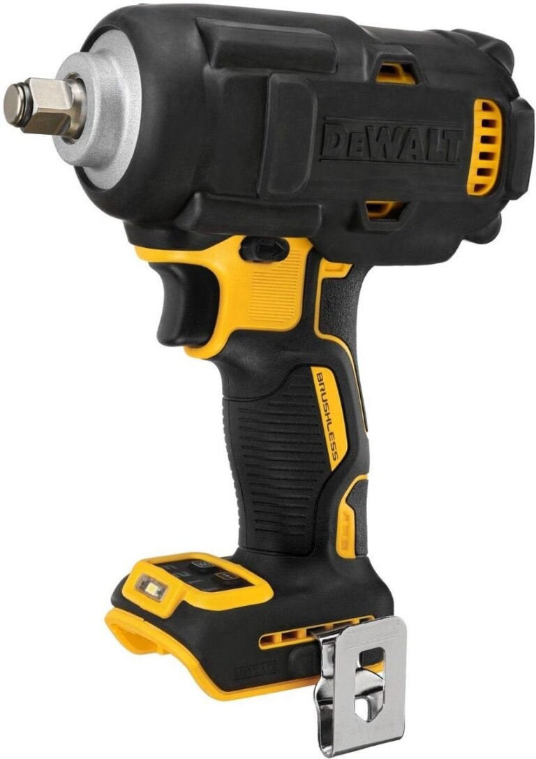 Dewalt DCF891B 20V MAX* XR 1/2-in Mid-Range Impact Wrench with Hog Ring Anvil (Tool Only)