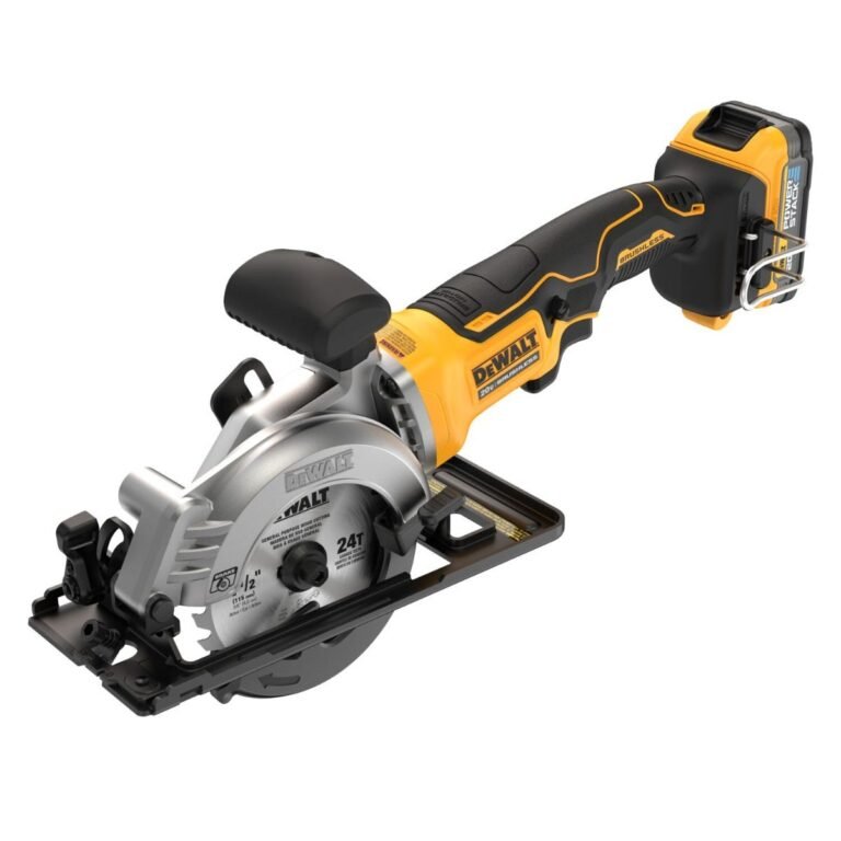 DeWalt DCS571E1 ATOMIC 20V MAX Brushless 4-1/2 in. Circular Saw PowerStack 1.7Ah Kit