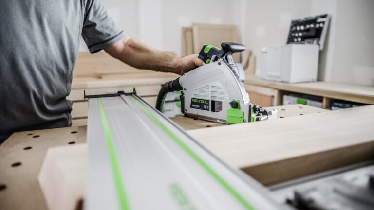 Festool 577422 TS 60 KEB-F-Plus-FS Plunge Cut Track Saw Set w/ 55-in. Guide Rail