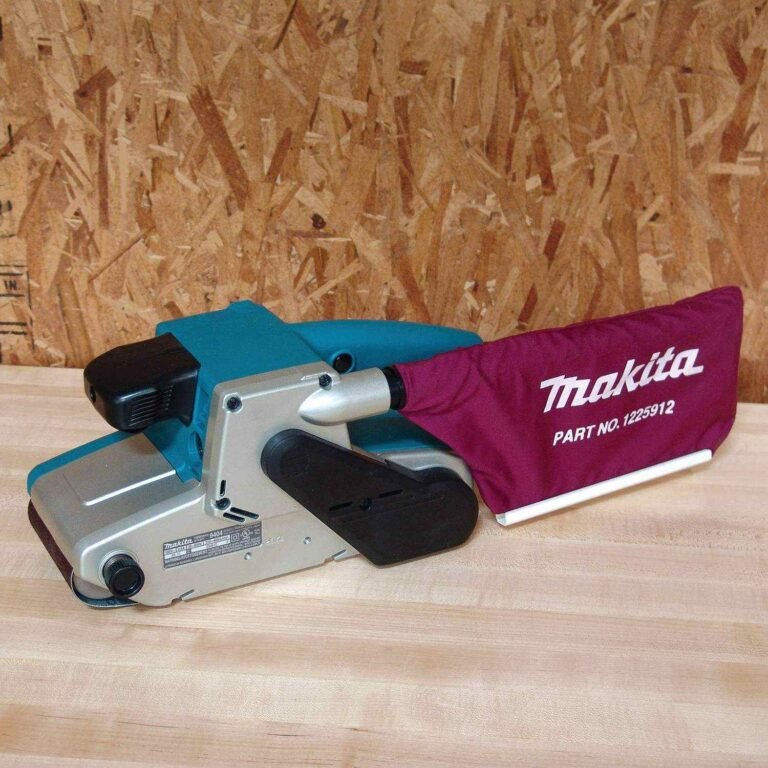 Makita 9404 Corded 4″ x 24″ Belt Sander, with Variable Speed