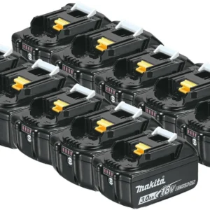 Makita BL1830B-10 18V LXT Lithium-Ion 3.0Ah Battery, 10/pk