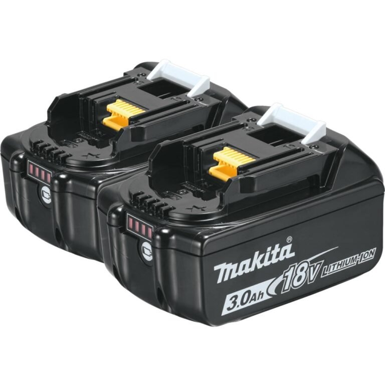Makita BL1830B-2 18V LXT Lithium-Ion 3.0Ah Battery, 2/pk