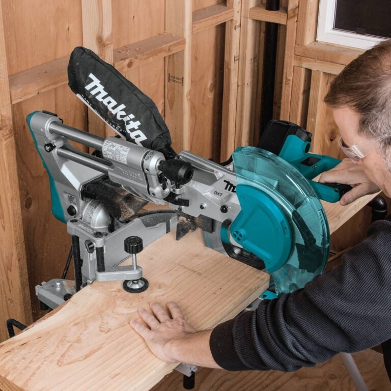 Makita LS1019L Corded 10″ Dual-Bevel Sliding Compound Miter Saw with Laser