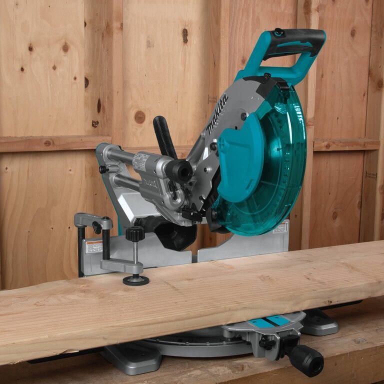 Makita LS1019L Corded 10″ Dual-Bevel Sliding Compound Miter Saw with Laser