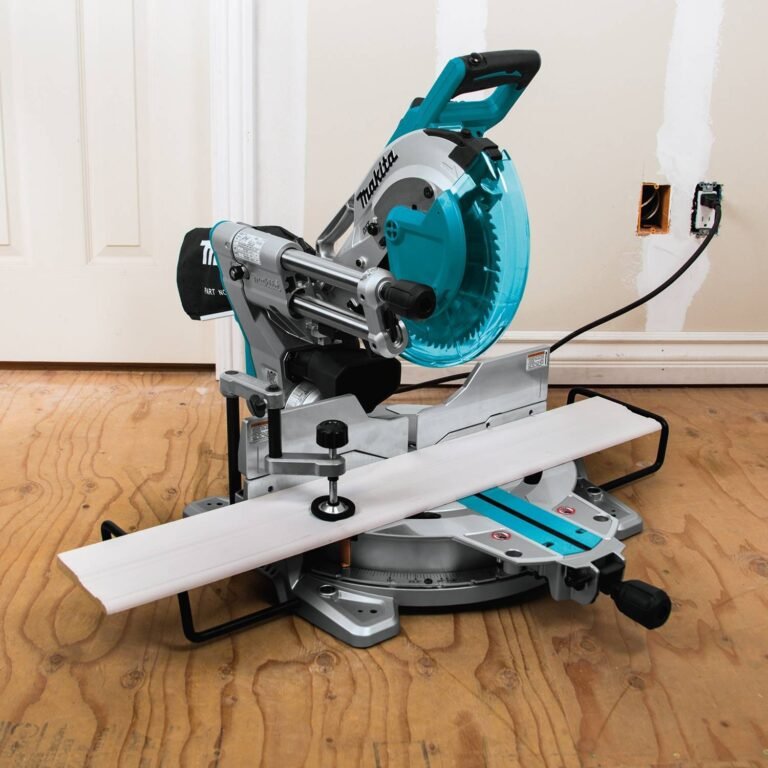 Makita LS1019L Corded 10″ Dual-Bevel Sliding Compound Miter Saw with Laser