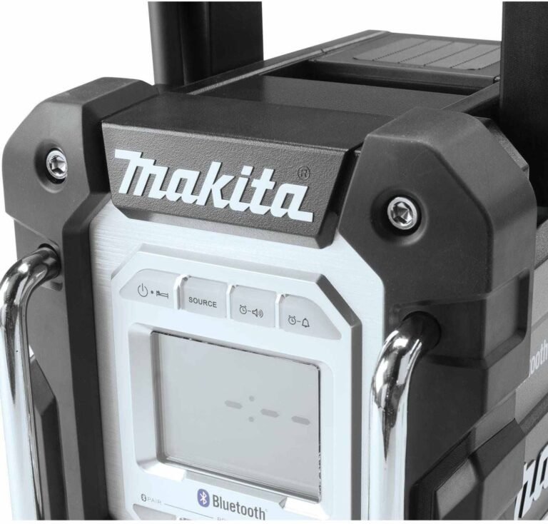 Makita XRM06B 18V LXT / 12V max CXT Lithium”â€˜Ion Cordless/Corded Bluetooth Job Site Radio, Tool Only