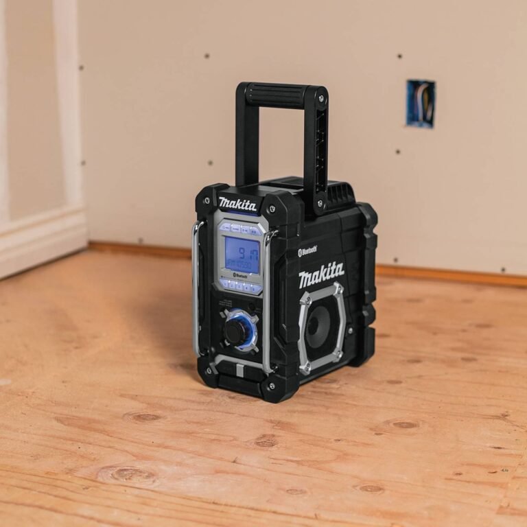 Makita XRM06B 18V LXT / 12V max CXT Lithium”â€˜Ion Cordless/Corded Bluetooth Job Site Radio, Tool Only