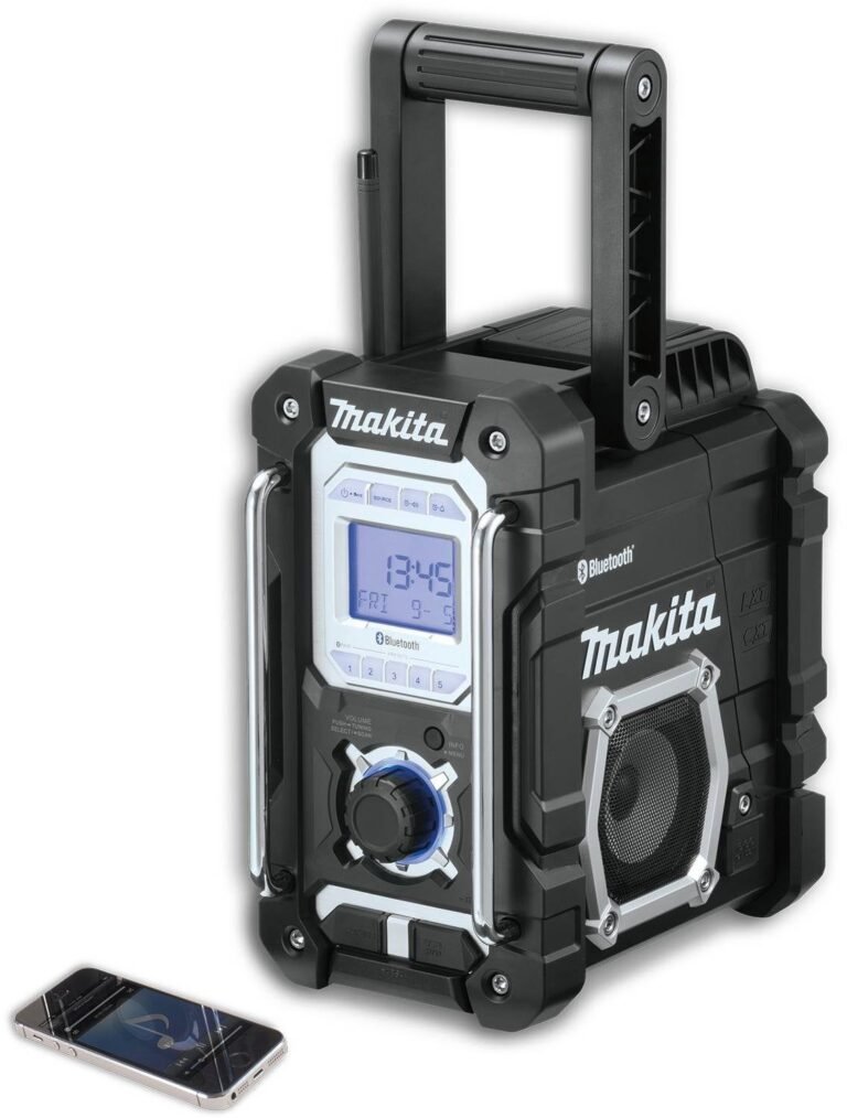 Makita XRM06B 18V LXT / 12V max CXT Lithium”â€˜Ion Cordless/Corded Bluetooth Job Site Radio, Tool Only