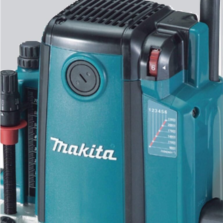 Makita RP2301FC Corded 3-1/4 HP* Plunge Router, with Variable Speed