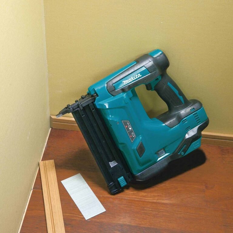 Makita XNB01Z 18V LXT Lithium-Ion Cordless 2″ Brad Nailer, 18 Ga., Tool Only