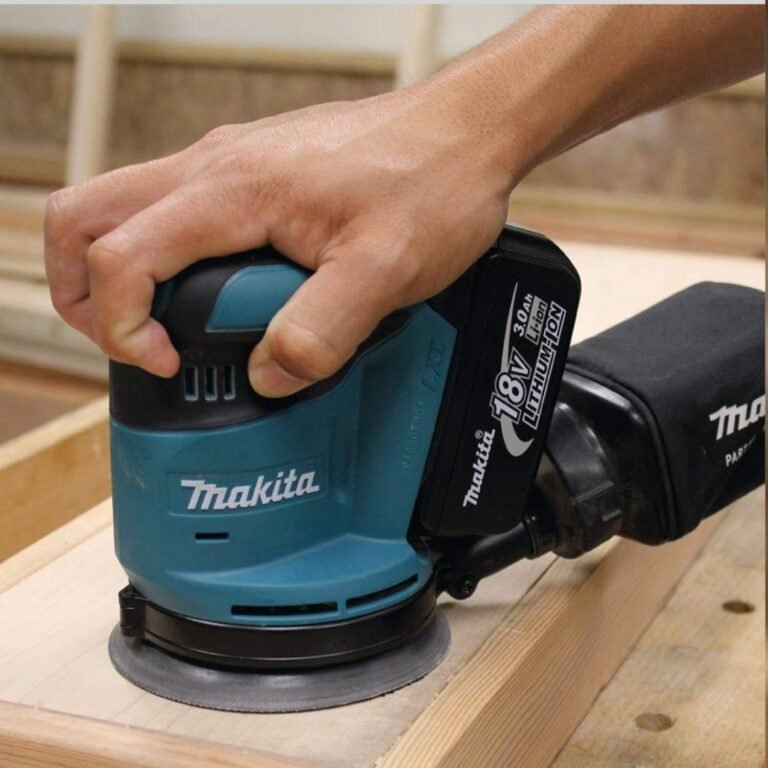 Makita XOB01Z 18V LXT Cordless 5″ Sander, Tool Only