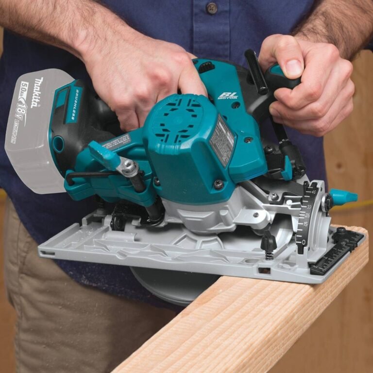 Makita XSH03Z 18V LXT Brushless Cordless 6-1/2″ Circular Saw, Tool Only