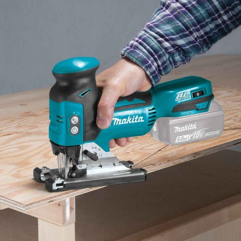 Makita XVJ01Z 18V LXT Lithium-Ion Brushless Cordless Barrel Grip Jig Saw, Tool Only
