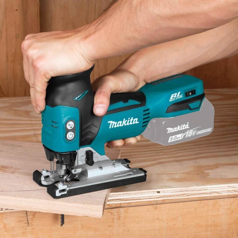 Makita XVJ01Z 18V LXT Lithium-Ion Brushless Cordless Barrel Grip Jig Saw, Tool Only