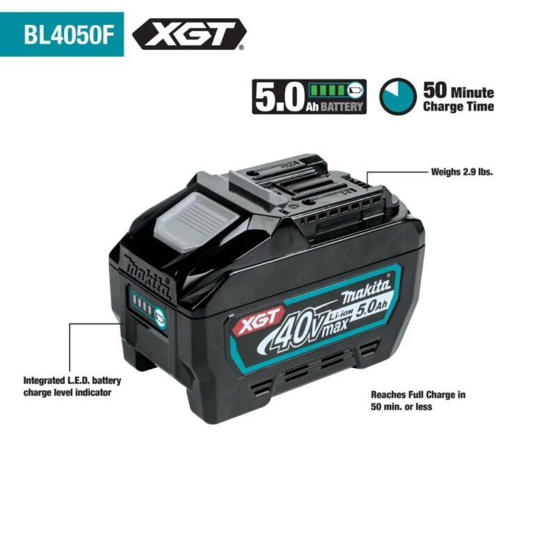 Makita BL4050F 40V max XGTÂ® 5.0Ah Battery
