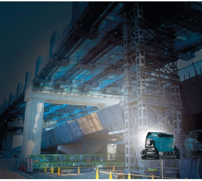 Makita DML809 18V X2 LXT Lithium-Ion Cordless/Corded Work Light, Light Only