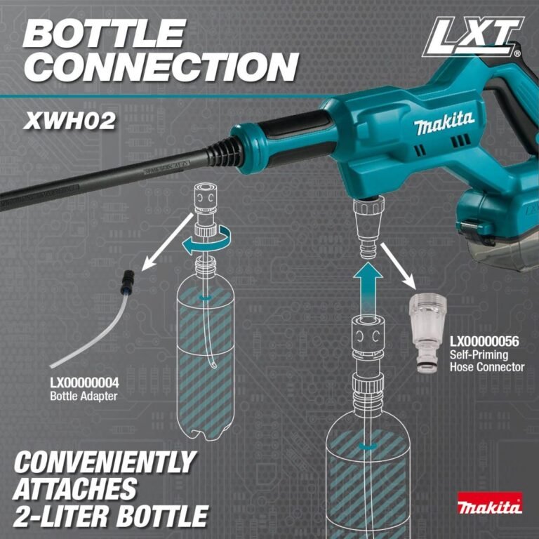 Makita XWH02Z 18V LXT Cordless 320 PSI 0.7 GPM Power Cleaner, Tool Only