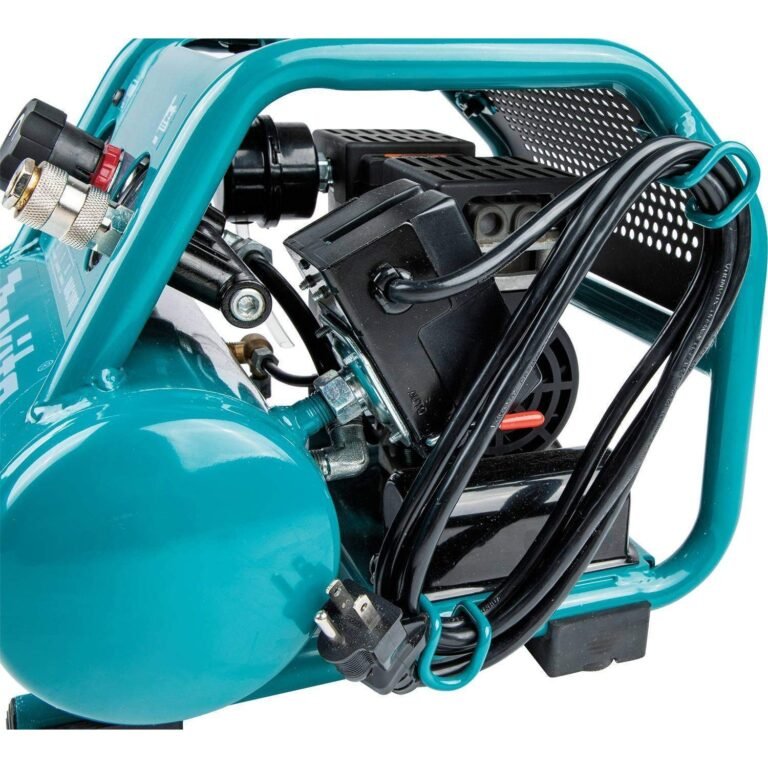 Makita MAC100Q Quiet Series 1/2 HP, 1 Gallon Compact, Oil-Free, Electric Air Compressor