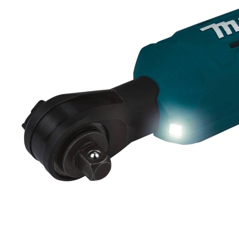 Makita XRW01Z 18V LXT Lithium-Ion Cordless 3/8″ / 1/4″ Sq. Drive Ratchet, Tool Only