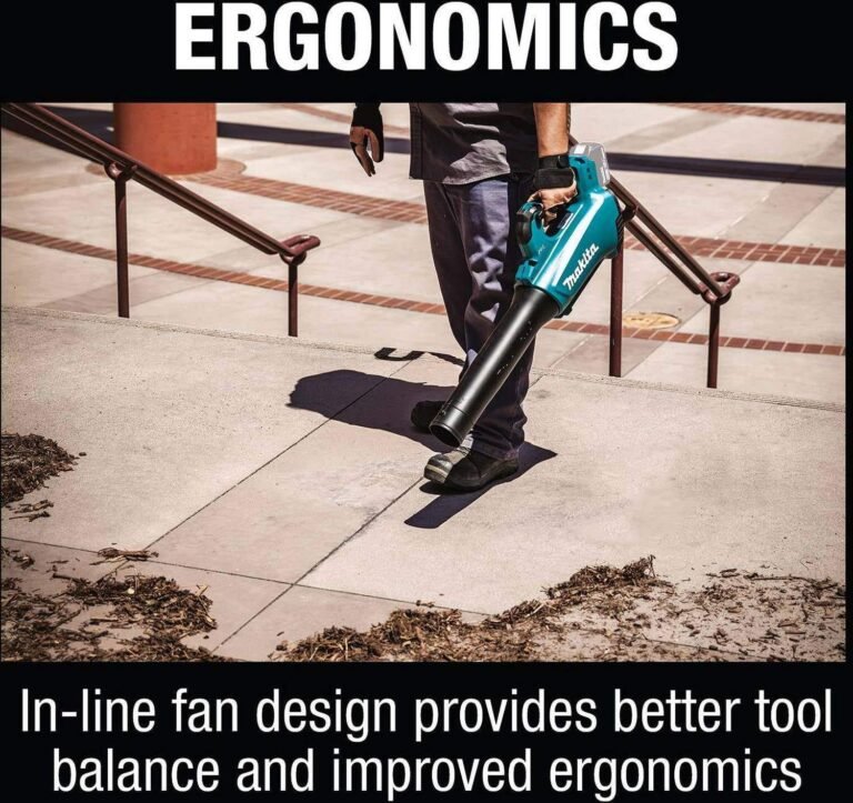 Makita XBU03Z 18V LXT 459-CFM 116-MPH Brushless Cordless Blower, Tool Only