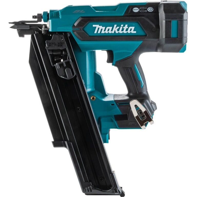 Makita XNB03Z 18V LXT Cordless 21-Degree Full Round Head 3-1/2-in. Framing Nailer, Tool Only