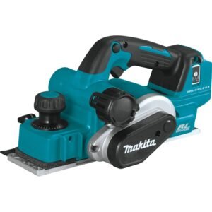 Makita XPK02Z 18V LXT Lithium-Ion Brushless Cordless 3-1/4" Planer, AWS Capable, Tool Only