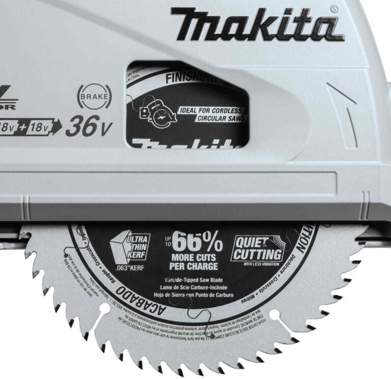 Makita XPS01Z 36V (18V X2) LXT Brushless 6-1/2″ Plunge Circular Saw, Tool Only