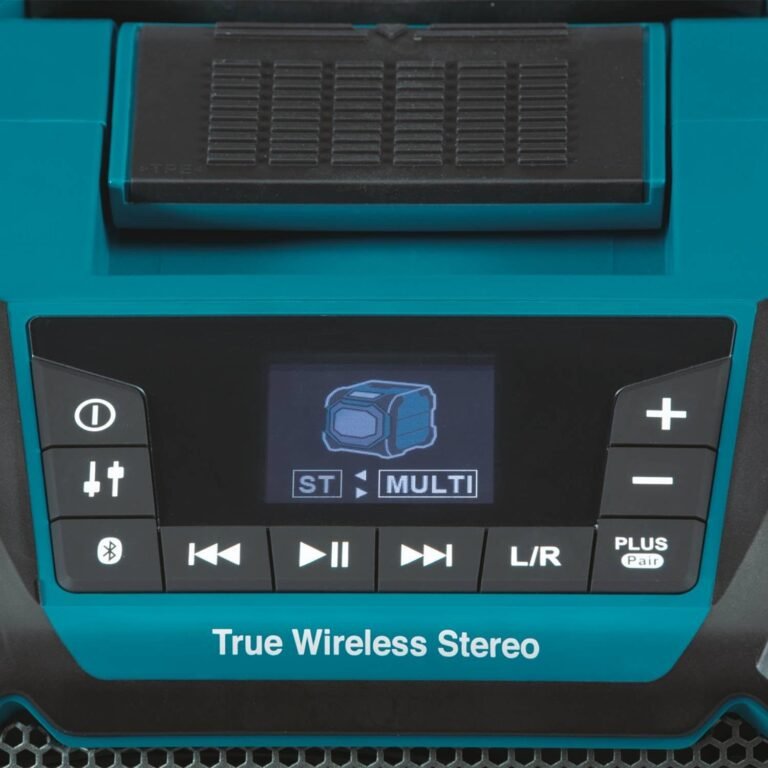 Makita XRM11 18V LXT / 12V max CXT Corded / Cordless Bluetooth Job Site Speaker, Tool Only