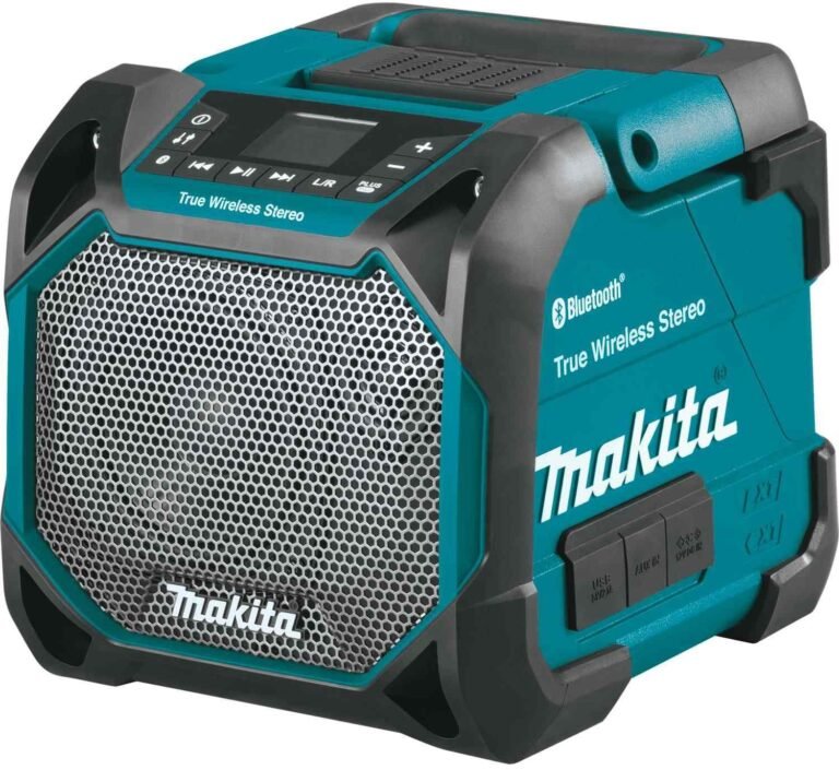 Makita XRM11 18V LXT / 12V max CXT Corded / Cordless Bluetooth Job Site Speaker, Tool Only