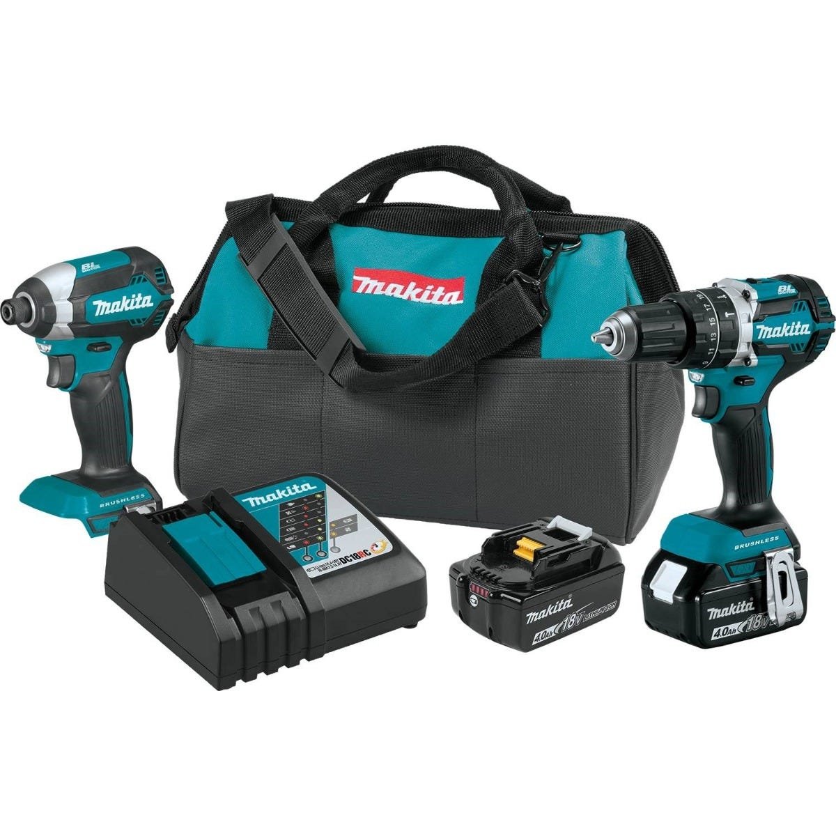 Makita XT269M 18V Brushless 4.0Ah Combo Kit