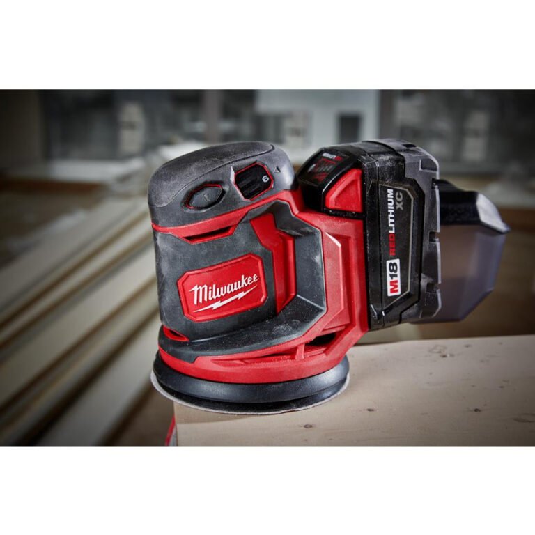 Milwaukee 2648-20 M18 Cordless 5″ Random Orbit Sander, Tool Only (PROMO)