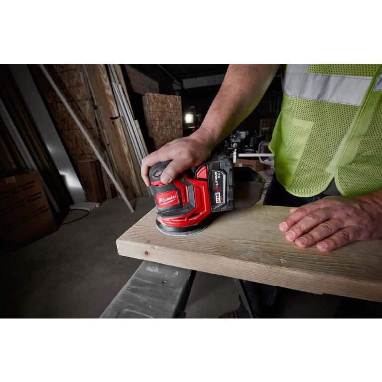 Milwaukee 2648-20 M18 Cordless 5″ Random Orbit Sander, Tool Only (PROMO)