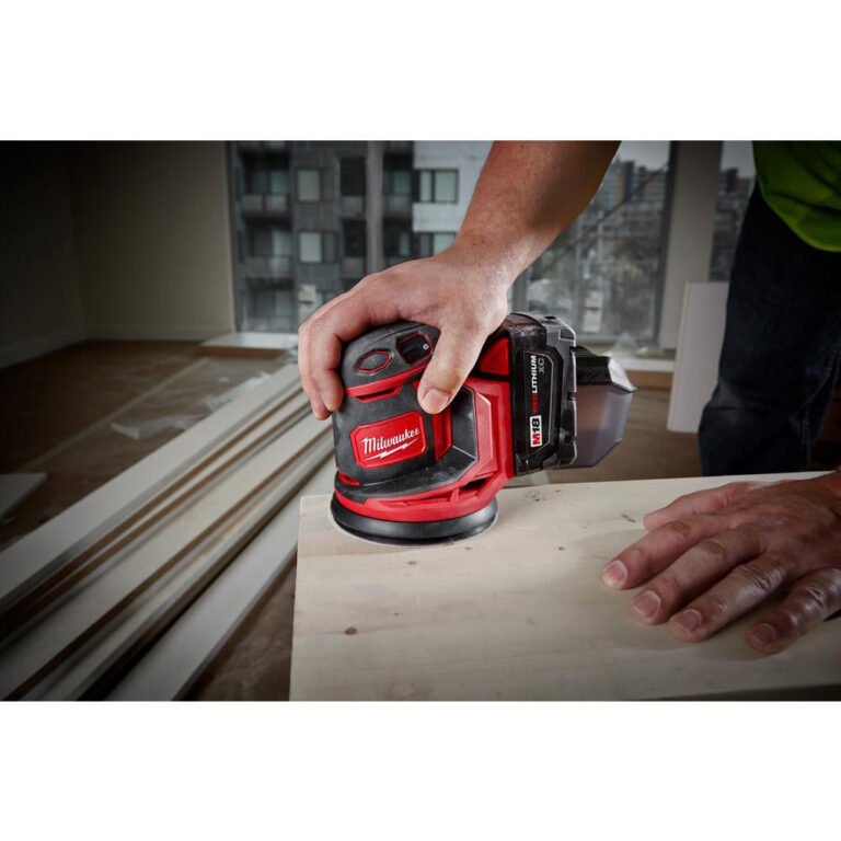 Milwaukee 2648-20 M18 Cordless 5″ Random Orbit Sander, Tool Only (PROMO)