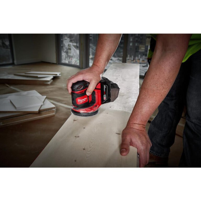 Milwaukee 2648-20 M18 Cordless 5″ Random Orbit Sander, Tool Only (PROMO)