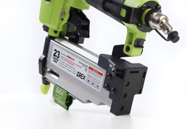 Grex P650LXE 23 Gauge Pin Nailer – Max 2″ with Edge Guide