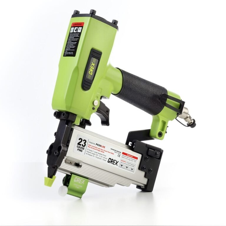 Grex P650LXE 23 Gauge Pin Nailer – Max 2″ with Edge Guide