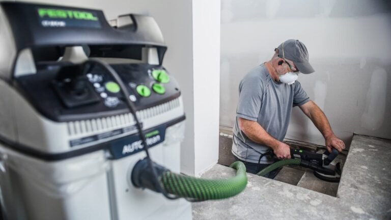 Festool 577048 Corded RENOFIX RG 130 ECI-Plus Surface Restoration Grinder Set