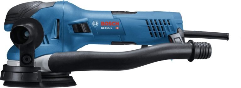 Bosch GET65-5N Corded Dual Speed Multi-Mode 5″ Random Orbit Sander w/ Turbo Mode