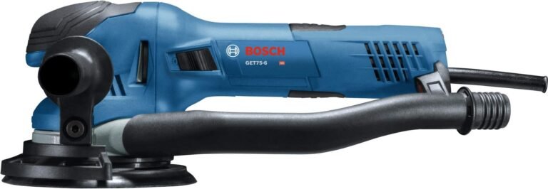 Bosch GET75-6N Corded Dual Speed Multi-Mode 6″ Random Orbit Sander w/ Turbo Mode